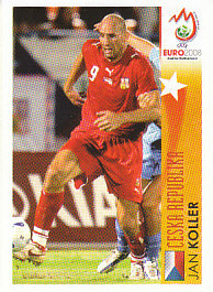 Jan Koller Czech Republic samolepka EURO 2008 #513